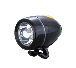 Villogó Topeak WhiteLite II első 3LED, 2 funkció, 24g!!!, univerzális gumis felfogatás, fekete