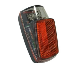 AXA Run Smoke elemes hátsó lámpa LED-es, sárvédőre, kapcsolós