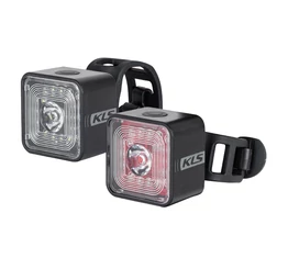 Kellys KLS TWINRAY akkumulátoros világítás készlet, LED-es, 100 lumen, szilikon pántos