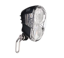 AXA Echo15 dinamós első lámpa LED-es, 15Lux fényerő, kapcsoló