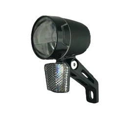 Ebike első lámpa 100 LUX extra fényerővel dupla lencsés optikával 6-48V-ig csak egyenáramhoz használható