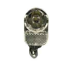 AXA Pico30 30LUX LED-es dinamós első lámpa, 60m-re világít, állófény, 4 vezetékes, kapcsoló