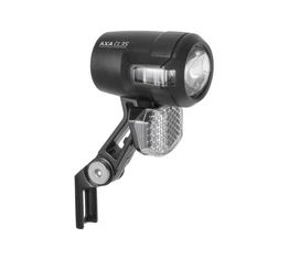 AXA Compactline 35 első lámpa LED-es, 35LUX, automata, szürkületérzékelő, Steady funkció, 4 vezetékes
