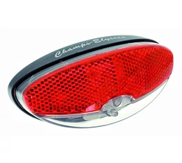 ChampsElysees csomagtartóra szerelhető dinamós hátsólámpa állófénnyel, prizmával.