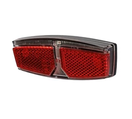 Ridepositive Slim dinamós hátsó lámpa csomagtartóra 2 darab Superbright LED-el