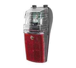 Ridepositive Super Bright agydinamós LED-es hátsó lámpa 5 perces állófénnyel sárvédőre szerelhető