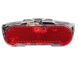 AXA Slim Steady dinamós hátsó lámpa LED-es, állófény, csomagtaróra szerelhető