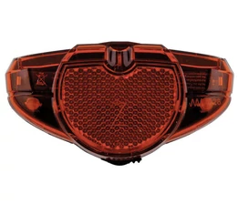 AXA Spark dinamós hátsó lámpa LED-es, csomagtartóra szerelhető