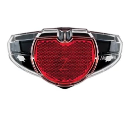 AXA Spark Steady dinamós hátsó lámpa LED-es, állófénnyel, csomagtartóra szerelhető