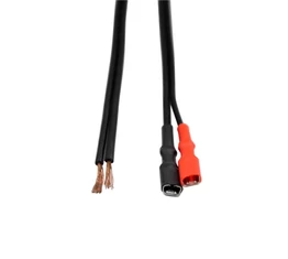 Vezeték dinamós világításhoz kétszálas 2,3m pl.:agydinamóhoz, halogén lámpához