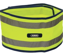 Fényvisszaverő szalag táskára Abus Lumino Wrap, neon sárga