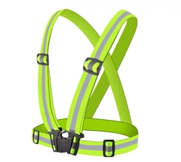 Ridepositive fényvisszeverő mell és derékpánt neonsárga univerzális méret, rendkívül tág határok között állítható