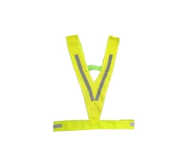 Fényvisszaverő mell és derékpánt reflexcsíkokkal M/L méretű