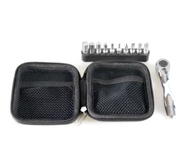 Szerszámkészlet KTM Team10 & Bag fekete/ezüst 10 részes