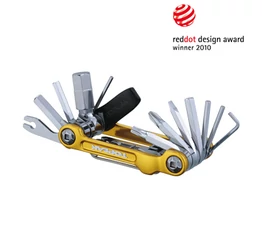 Szerszámkészlet Topeak Mini 20 PRO 20funkciós, tartozék tokkal, arany színben