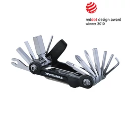 Szerszámkészlet Topeak Mini 20 PRO 20funkciós, tartozék tokkal, fekete színben
