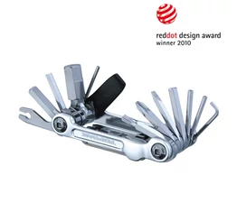 Szerszámkészlet Topeak Mini 20 PRO 20 funkciós, tartozék tokkal, ezüst színben