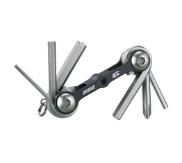 Szerszámkészlet Topeak Mini 6, alu test, 6funkciós