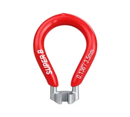 SuperB küllőkulcs piros 3,5mm-es küllőanyához