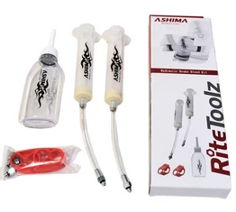 Ashima légtelenítő készlet Shimano tárcsafékekhez 1 dl árványi (mineral) olajjal