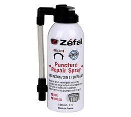 Zefal defektjavító spray ami tömít és pumpál - tömlős és tubeless rendszerekhez minden szeleptípushoz 150ml