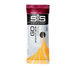 SIS GO energiaszelet, Go Energy Bar, 40g piros gyümölcs íz