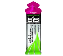 SIS GO energia és elektrolit gél, Go Energy Electrolit, 60 ml, málna íz