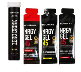 Nduranz 10 km-es futócsomag 20 db pezsgőtablettával és 3 db zselével