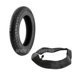 E-roller külsőgumi tömlővel 10x2-6,1 (155-50 vagy 50x155) egyenes 20mm-es AV szeleppel Xiaomi rollerekhez