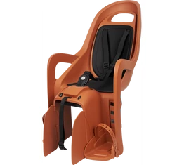 Polisport Groovy Maxi gyerekülés csomagtartóra karamell/fekete