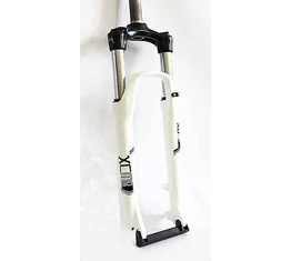 Suntour XCM DS-HLO 27,5" MTB teleszkóp 1-1/8" A-Head , 100mm, hidraulikus lockout, tárcsafék, fehér