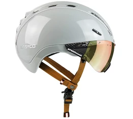 Casco Roadster Plus kerékpáros bukósisak fényes szürke S-es (50-54cm fejkerület)