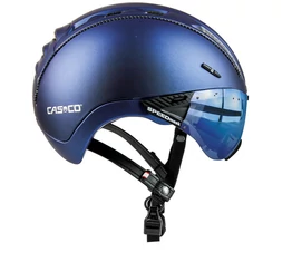 Casco Roadster Plus kerékpáros bukósisak metál kék M-es (55-57cm fejkerület)