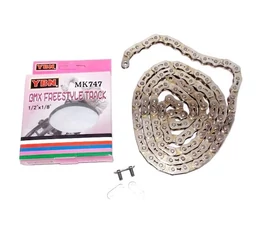 YBN BMX lánc ezüst színű 116 tagú 1/2x1/8