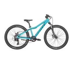 Scott Scale 24 Disc gyerekkerékpár 8 fokozatú Shimano TX800 váltó SR XCT-JR 50mm teleszkóp kék uni