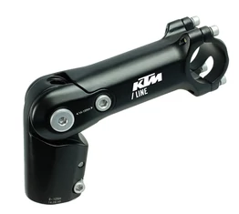 KTM Up+ állítható kormányszár 1-1/8", 31,8-as befogó, 90mm előrenyúlás, mattfekete