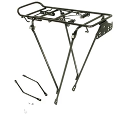 Csomagtartó hátra Neuzer MTB, 2 pontos, rugós, acél