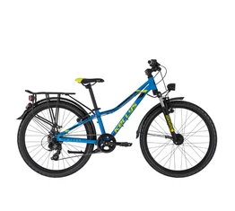Kellys Kiter 70 24"-os gyerekkerékpár 7fokozatú Shimano TX35 váltó, alu váz, teleszkóp, V-fék, agydinamó