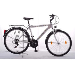 Csepel Boss city 26"-os MTB kerékpár férfi  18" ezüst