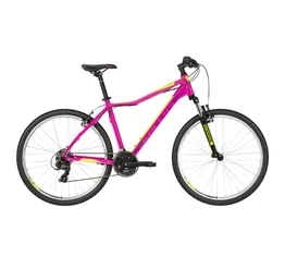 Kellys Vanity 10 Pink női MTB 26" Kerékpár 21 fokozat Shimano TY500 váltó, V-fék, 17"/S