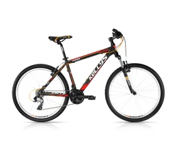 Kellys Viper 10 2016 MTB kerékpár, 21sebességes Shimano TX800 váltó, Black Fire, 21,5"