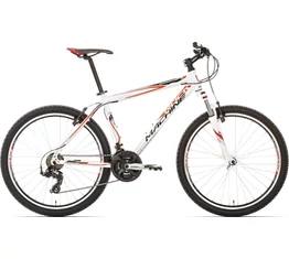 Rock Machine Manhattan 50 2015 MTB kerékpár 21 seb. TX55/EF51 váltó, V-fék, fehér/piros, 19"
