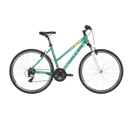 Kellys Clea 30 Bermuda/Mint 2019 női cross kerékpár 24 fokozatú TX800 váltó, V-fék 19"