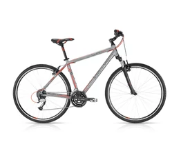 Kellys Cliff 50 2016 férfi cross kerékpár 24sebességes EF65/Acera váltó, Shadow Red 19"