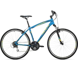 Rock Machine Crossride 200 2018 férfi cross kerékpár 24 fokozatú Acera váltó, V-fék, 20"