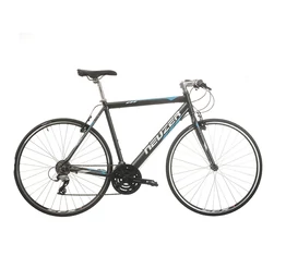 Neuzer Courier fitness kerékpár 21 fokozatú Shimano Acera váltórendszer, antracit/kék 54cm