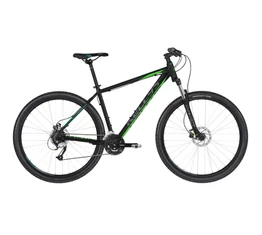 Kellys Madman 50 Black Green 2019 29"-os MTB kerékpár 24f. Altus váltó, hidr. tárcsafék, L/21"