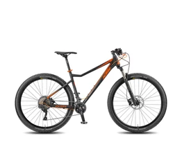 KTM Ultra 1964 Comp 2018 27,5"-os MTB kerékpár jubileumi kiadás, 22 fokozatú Shimano SLX váltó, mattfekete 19"