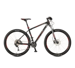 KTM Ultra Fire 2017 27,5"-os MTB kerékpár 30sebességes Deore váltó, hidr.tárcsafék,fekete 17"