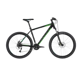 Kellys Madman 50 Black Green 2019 27,5"-os MTB kerékpár 24f. Altus váltó, hidr. tárcsafék, 19,5"